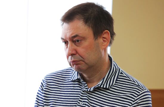 Заседание суда по делу журналиста К. Вышинского в Херсоне