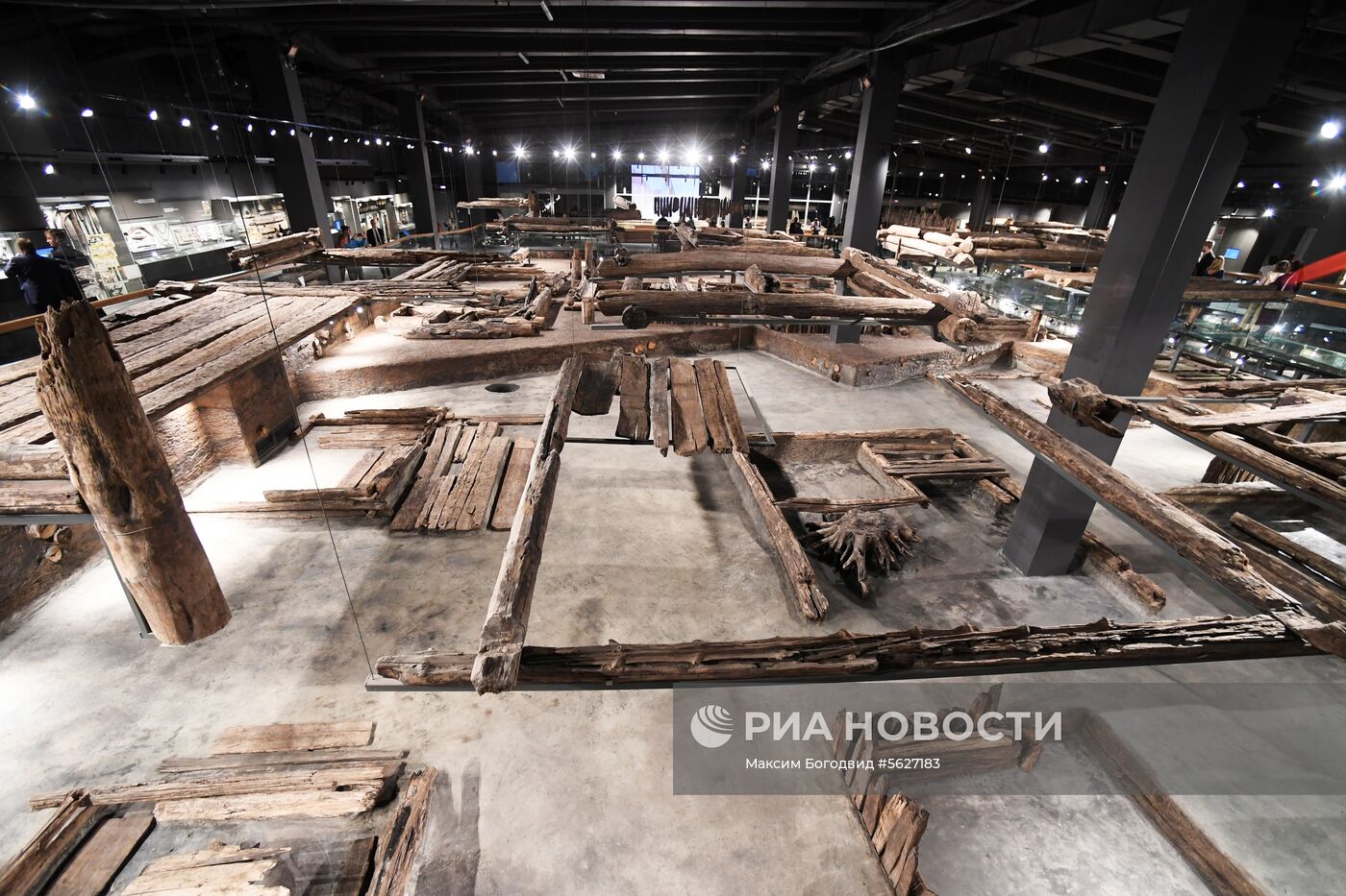 Открытие музея археологического дерева в Свияжске