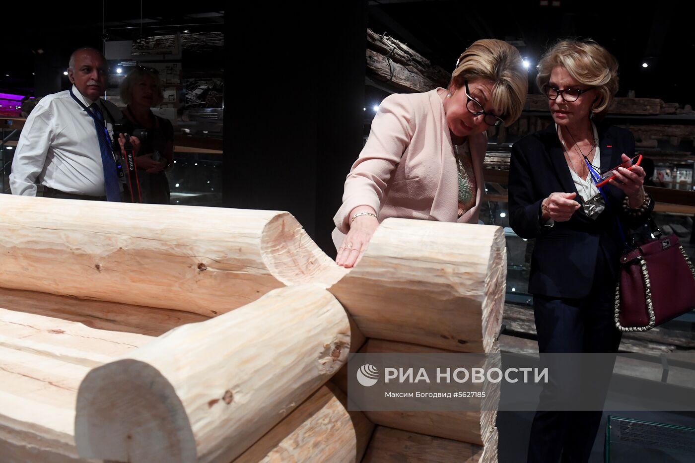 Открытие музея археологического дерева в Свияжске