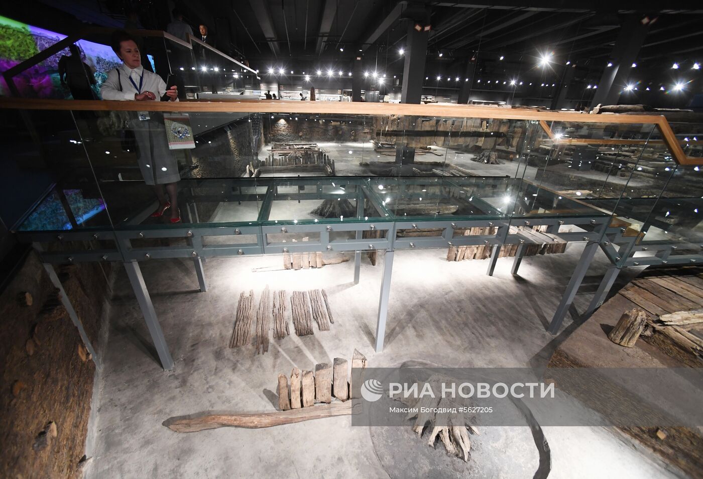 Открытие музея археологического дерева в Свияжске