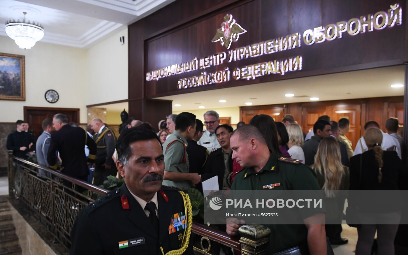 Брифинг, посвященный проведению учений "Восток-2018"