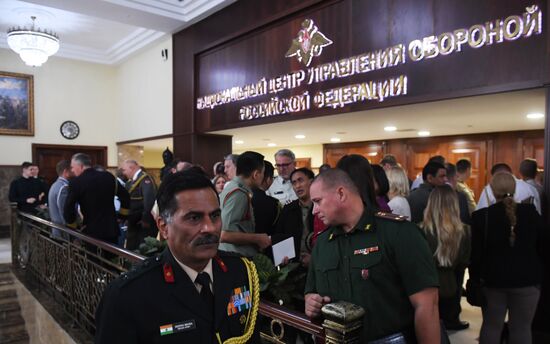 Брифинг, посвященный проведению учений "Восток-2018"