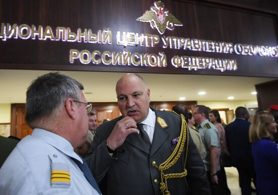 Брифинг, посвященный проведению учений "Восток-2018"