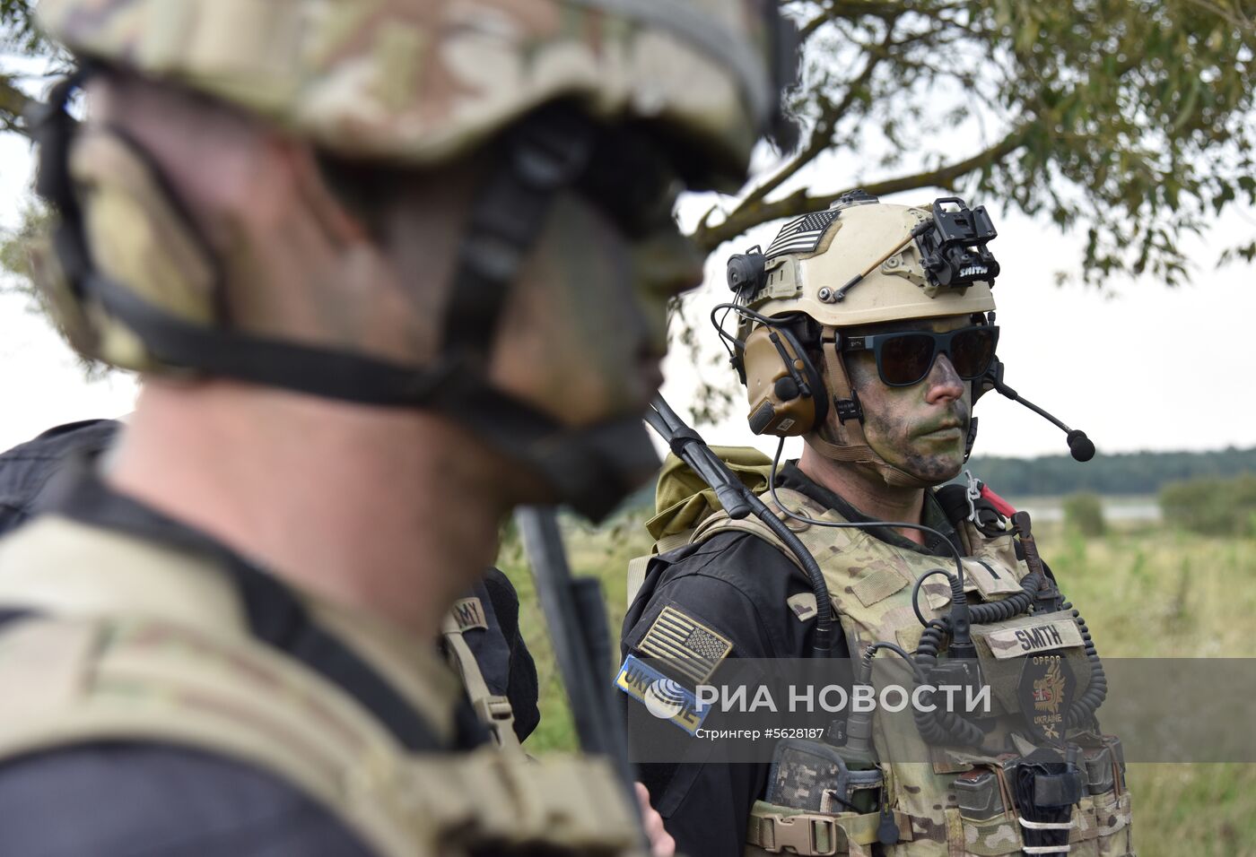 Военные учения "Рэпид трайдент-2018" на Украине
