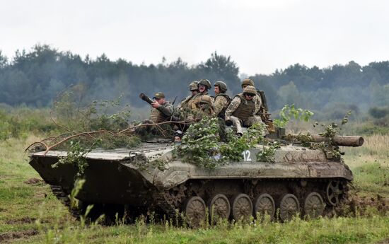 Военные учения "Рэпид трайдент-2018" на Украине