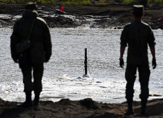 Учения танковых войск Восточного военного округа