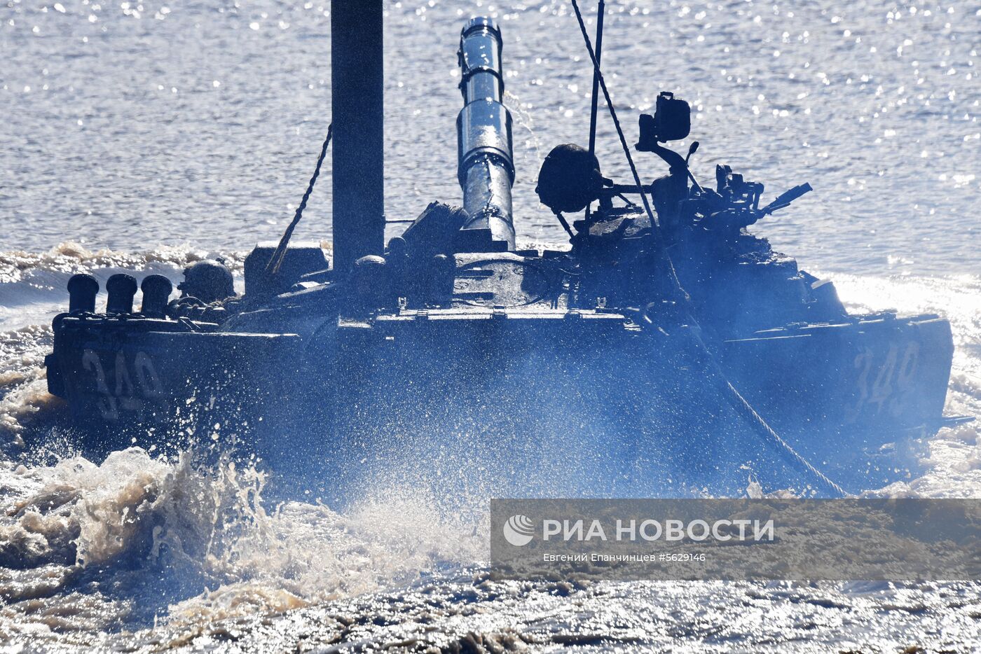 Учения танковых войск Восточного военного округа