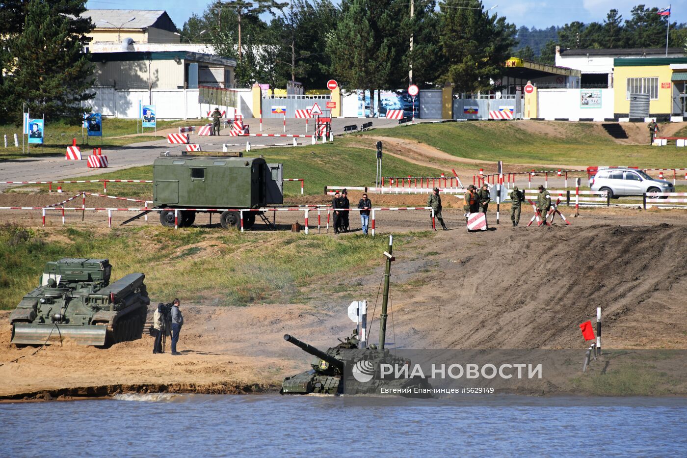 Учения танковых войск Восточного военного округа