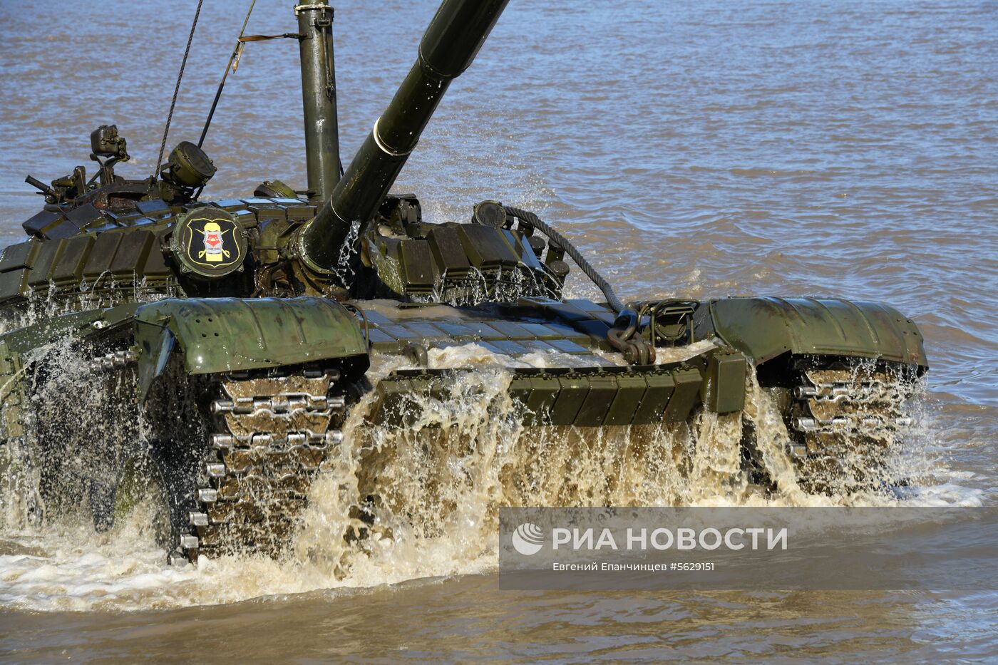 Учения танковых войск Восточного военного округа