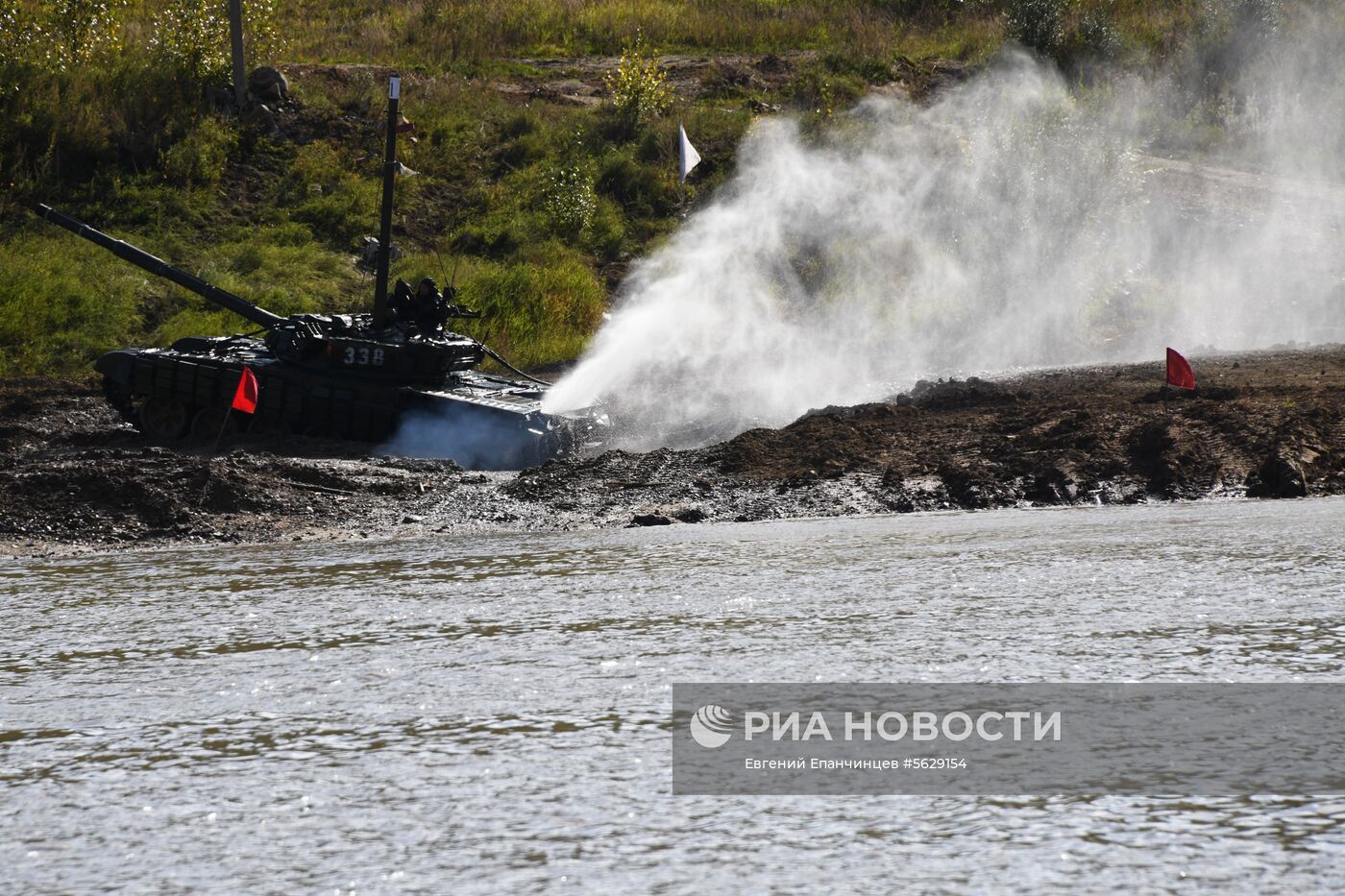 Учения танковых войск Восточного военного округа