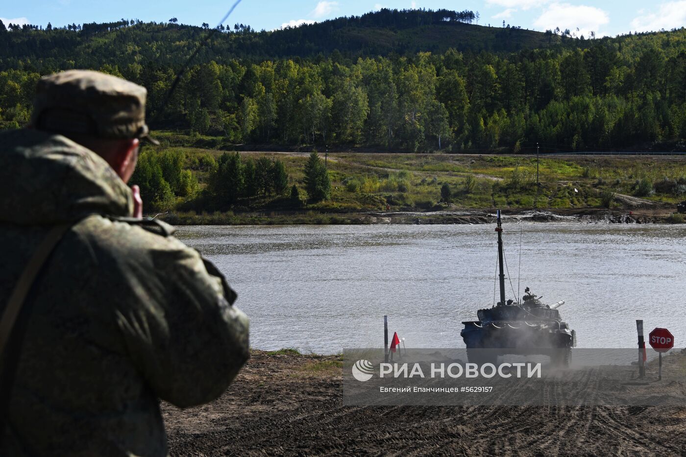 Учения танковых войск Восточного военного округа