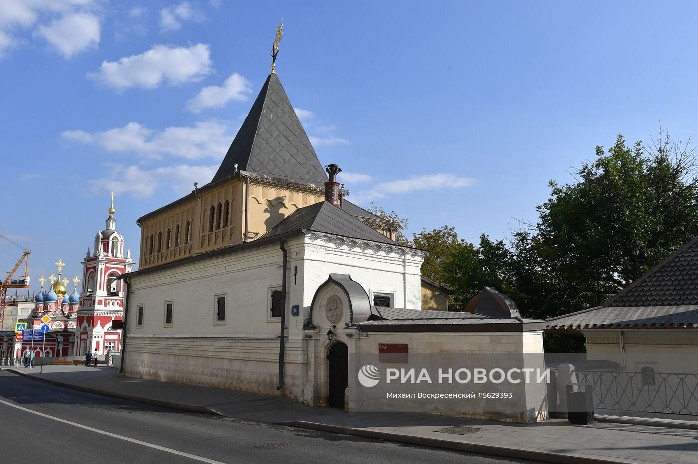 Открытие музея "Палаты бояр Романовых" после реставрации