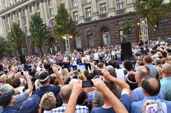 Празднование Дня города в Москве