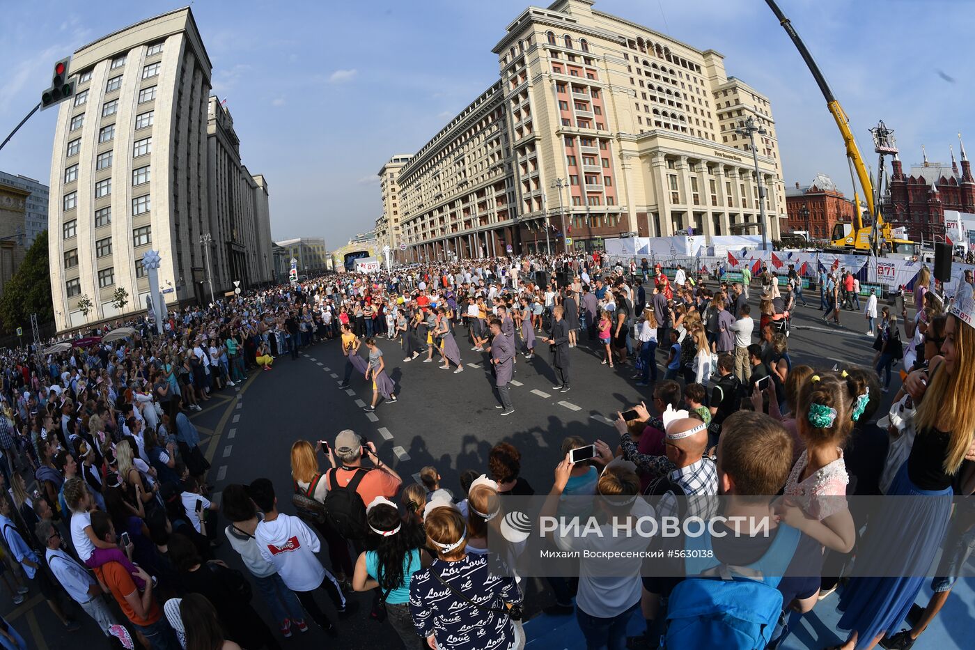 Празднование Дня города в Москве