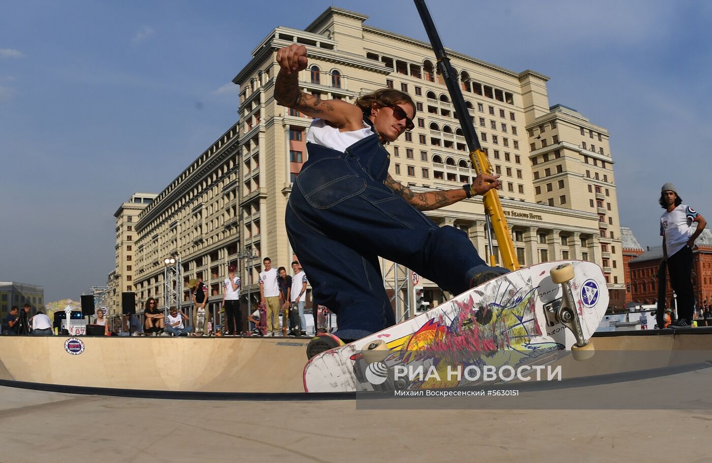 Празднование Дня города в Москве