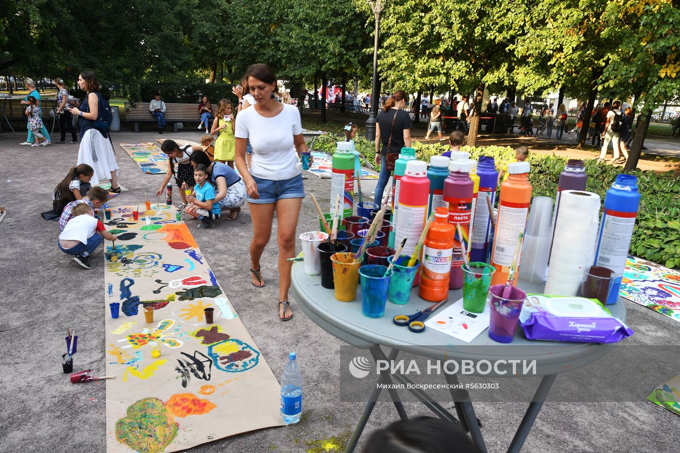 Празднование Дня города в Москве