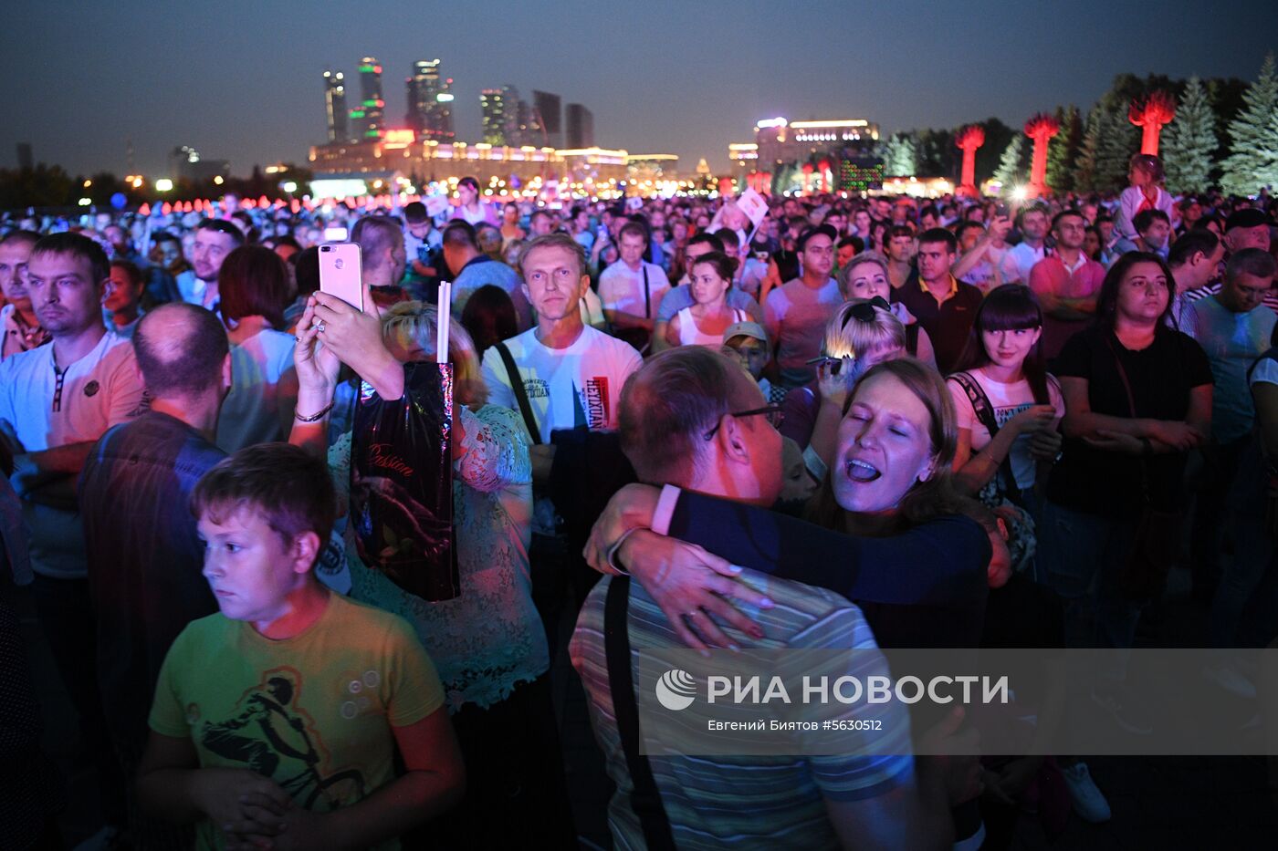 Празднование Дня города в Москве