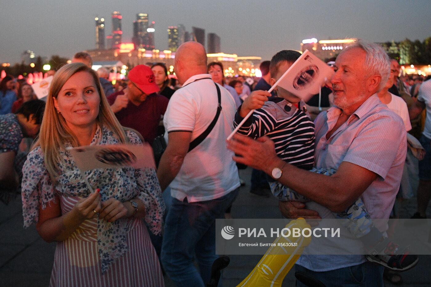 Празднование Дня города в Москве