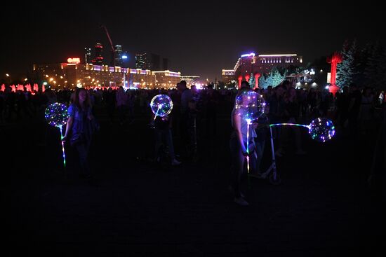 Празднование Дня города в Москве