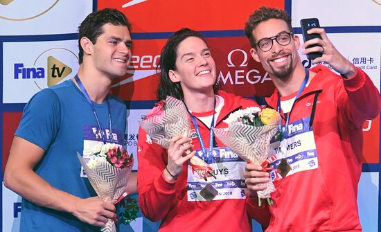 Плавание. I этап Кубка мира. Второй день