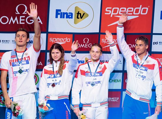 Плавание. I этап Кубка мира. Второй день