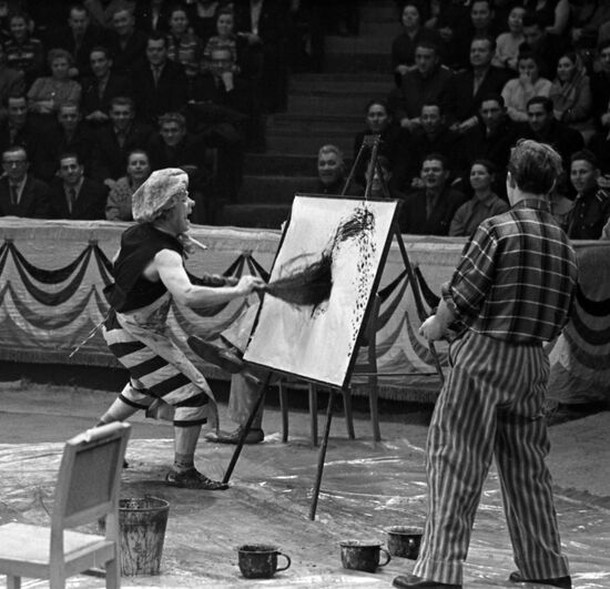 Клоун Олег Попов