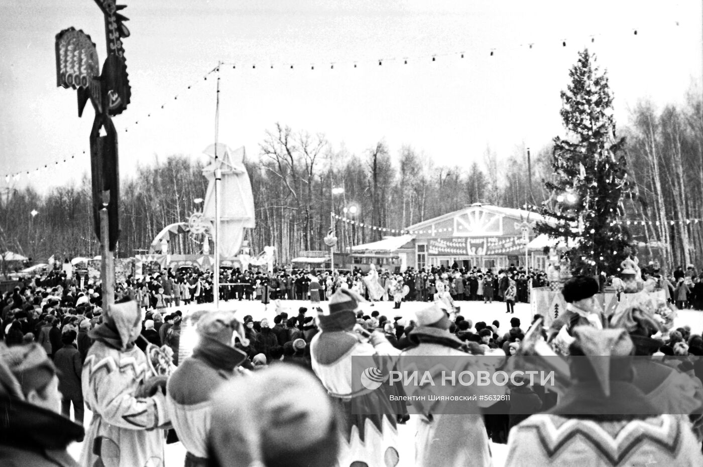 Новогодний праздник в Москве