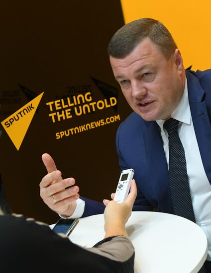 Стенд МИА «Россия сегодня» на ВЭФ-2018