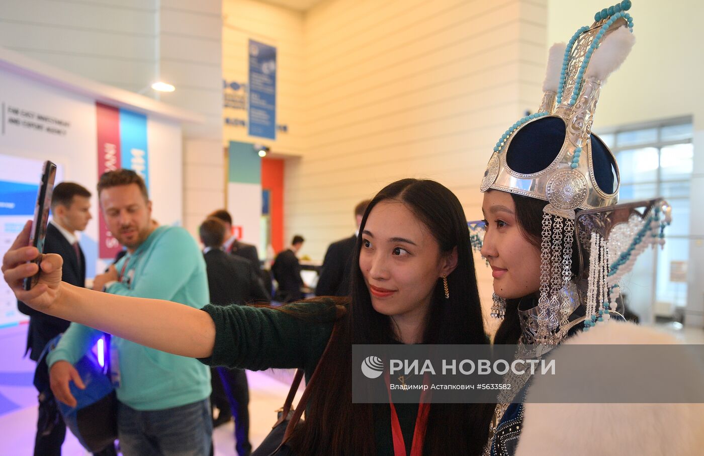 Стенд МИА «Россия сегодня» на ВЭФ-2018