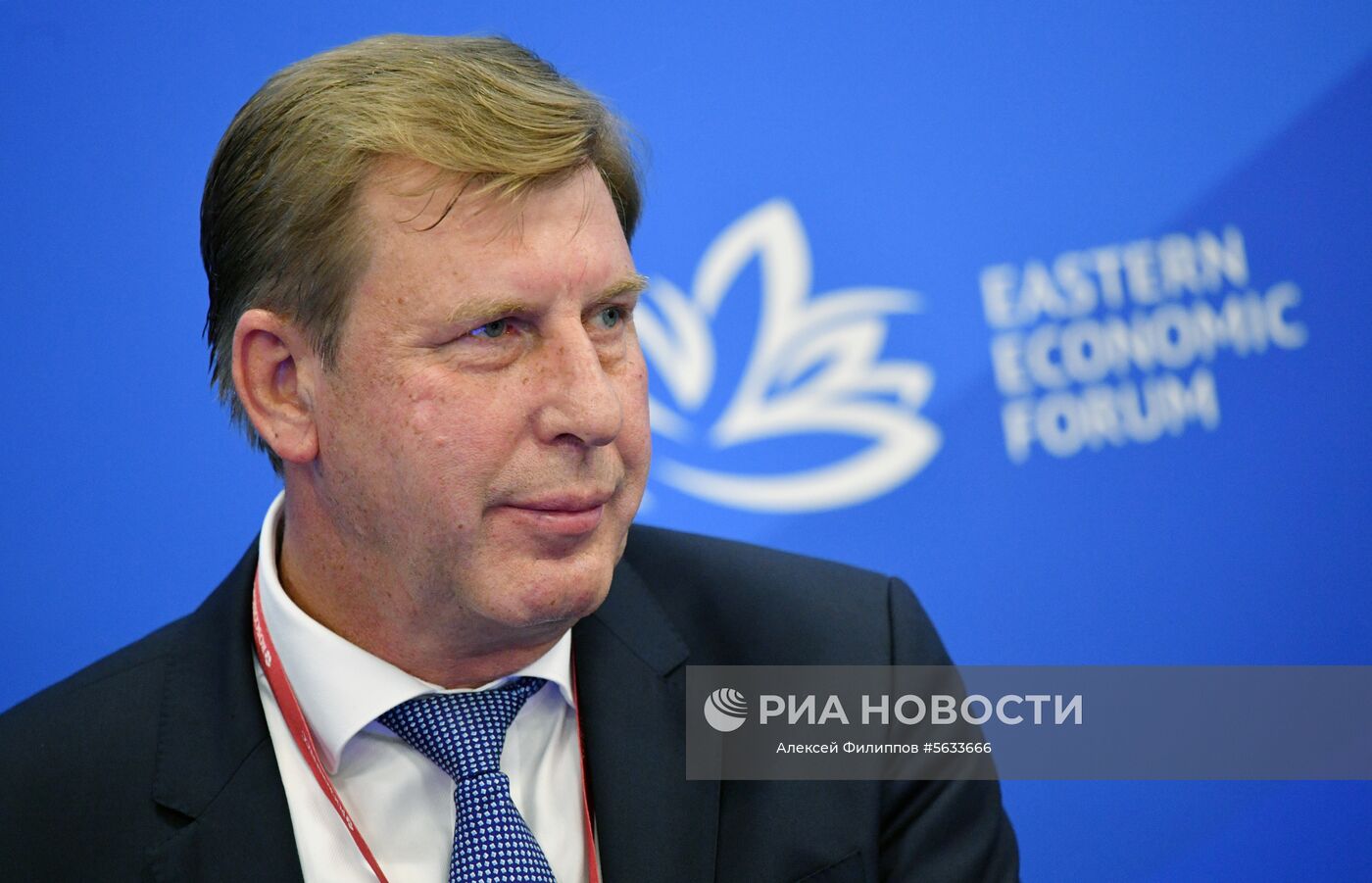 Вице-президент Торгово-промышленной палаты РФ Владимир Падалко во время бизнес-диалога Россия - АСЕАН в рамках IV Восточного экономического форума во Владивостоке. Место: Россия, Приморский край, Владивосток. Автор: Алексей Филиппов/РИА Новости. IV Восточный экономический форум. День первый