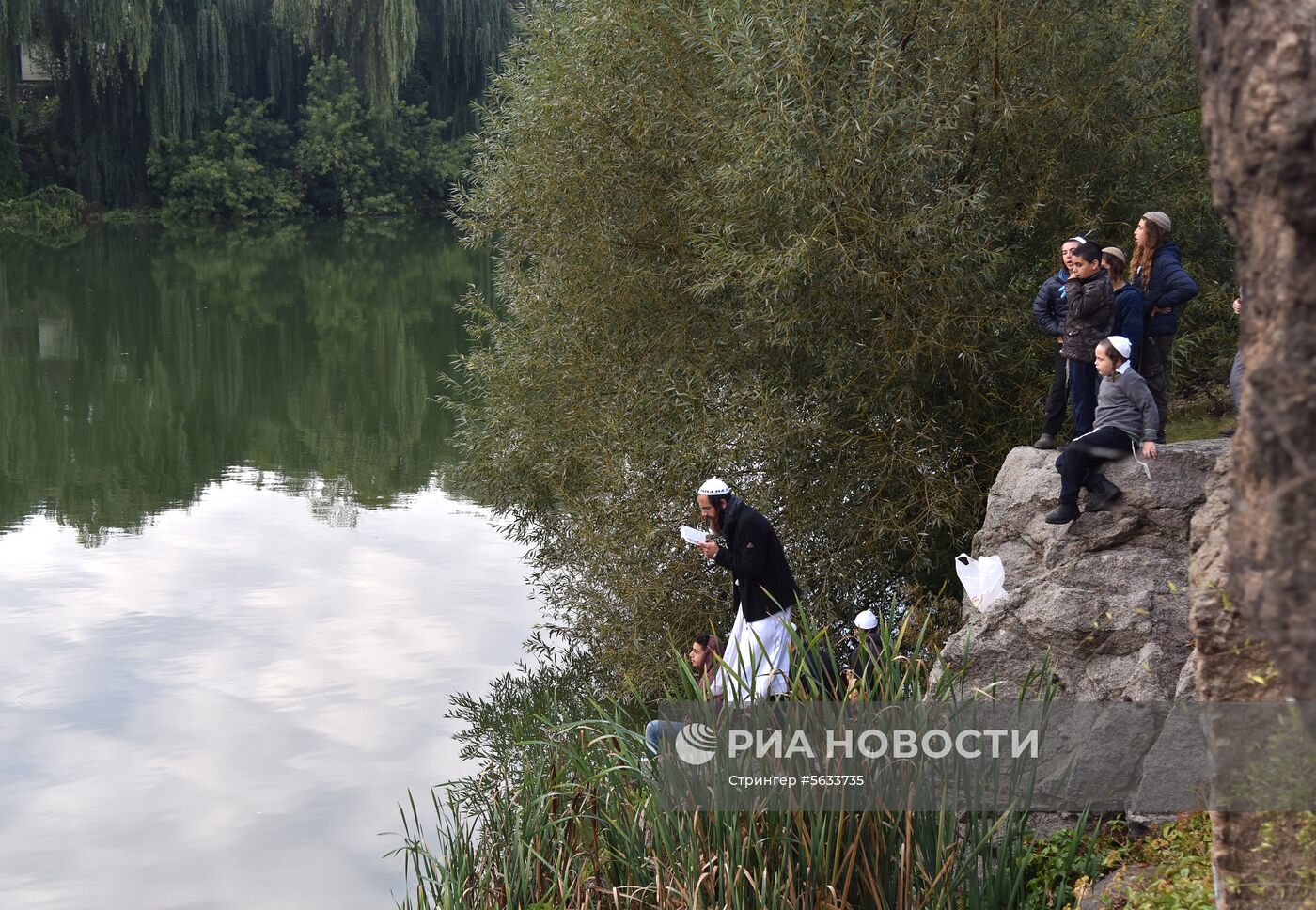 Празднование еврейского Нового года Рош ха-Шана в Умани