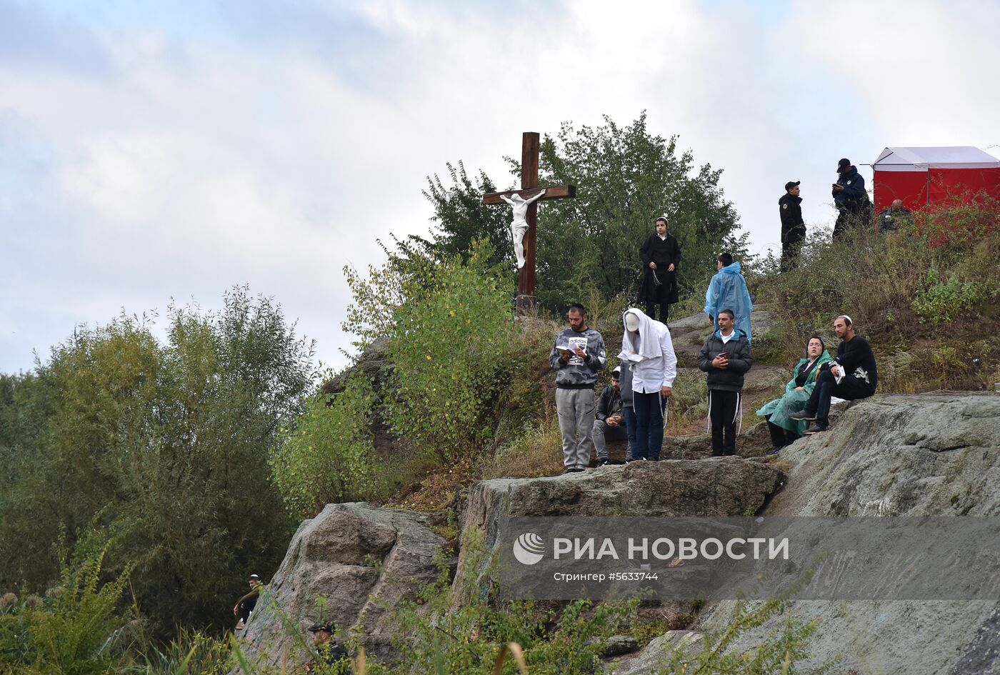 Празднование еврейского Нового года Рош ха-Шана в Умани