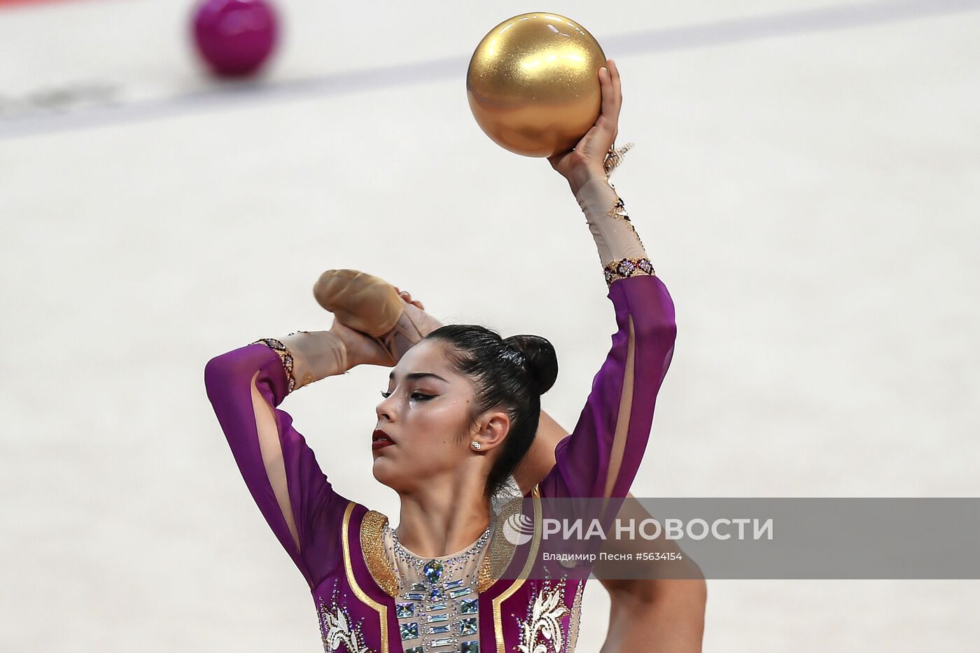 Художественная гимнастика. Чемпионат мира. Второй день