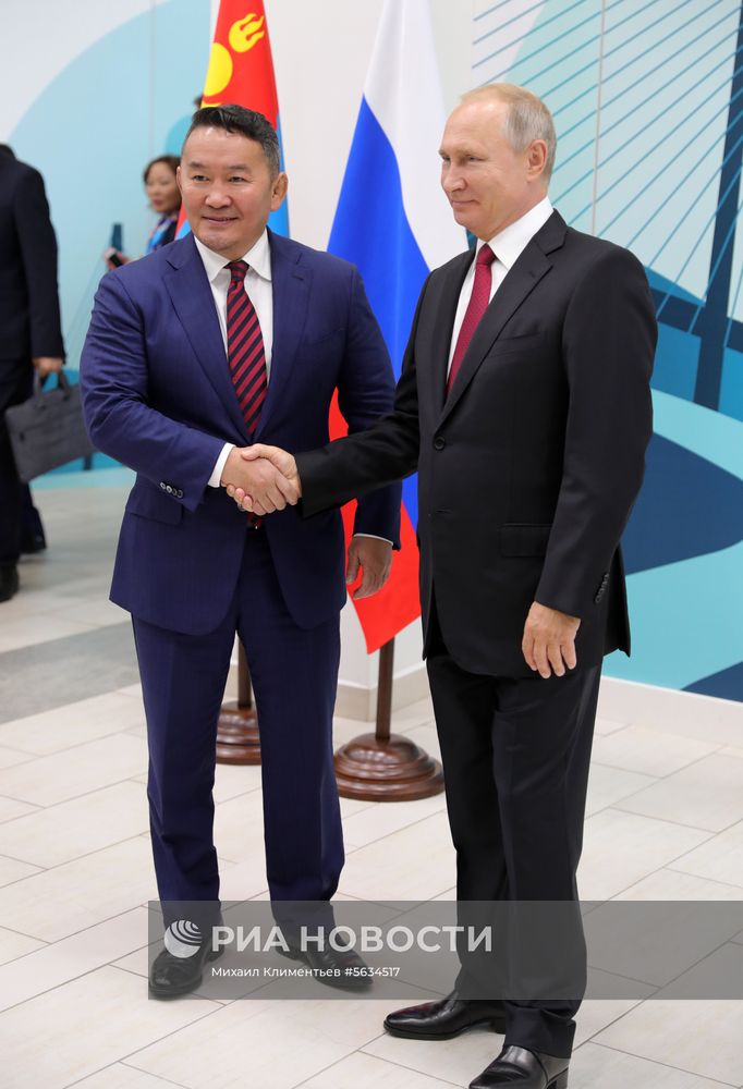 Рабочая поездка президента РФ В. Путина в Дальневосточный федеральный округ. День третий