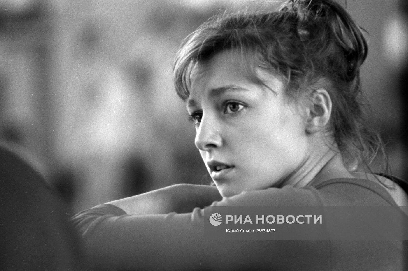 Советская гимнастка Наталья Кучинская