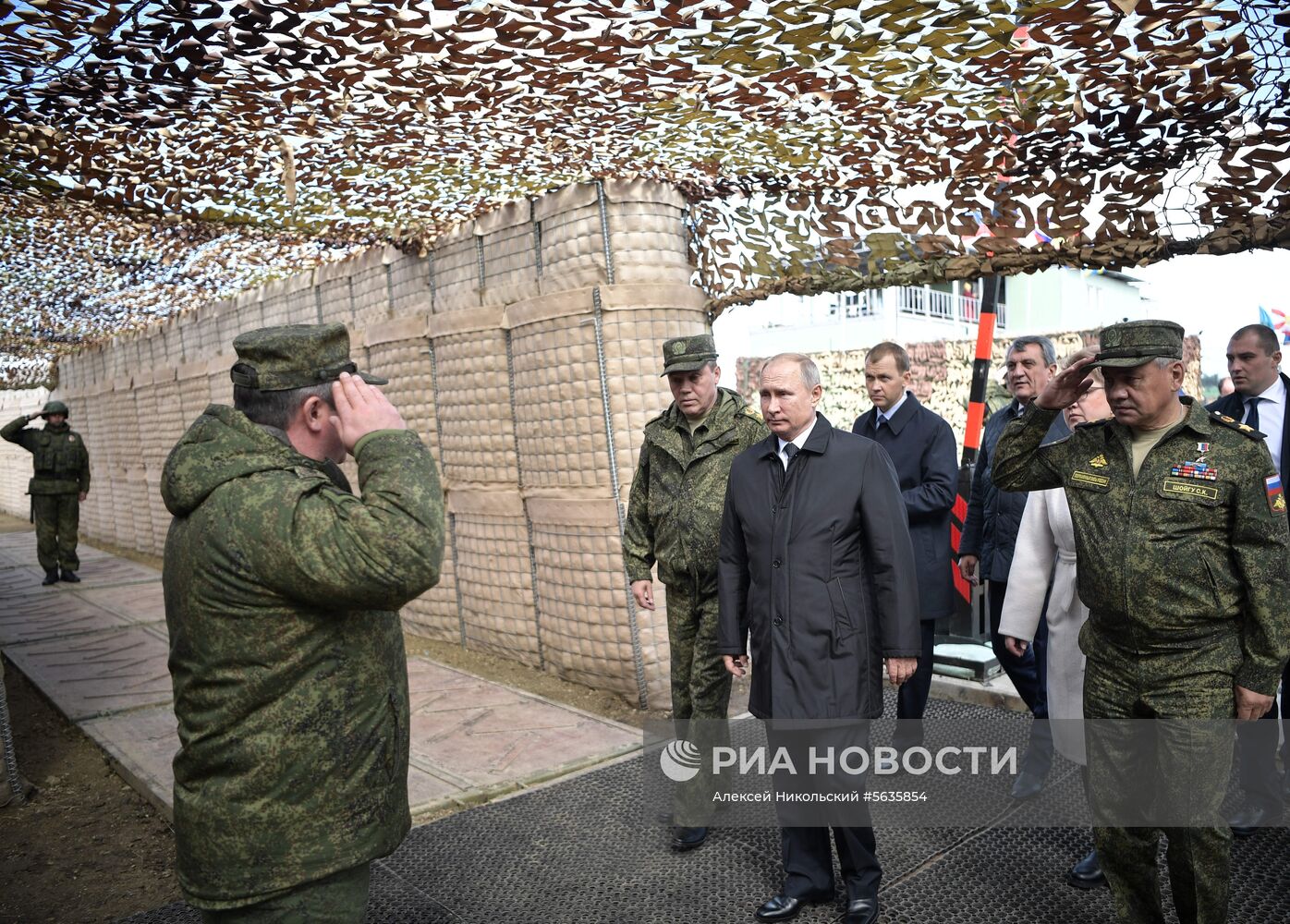 Рабочая поездка президента РФ В. Путина в Забайкальский край