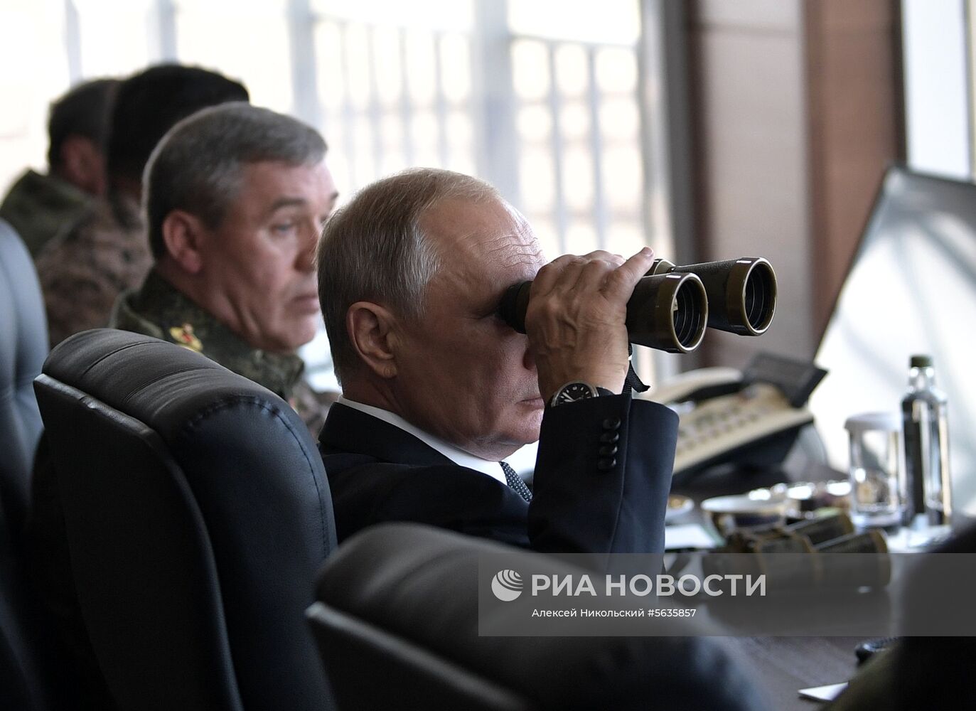 Рабочая поездка президента РФ В. Путина в Забайкальский край