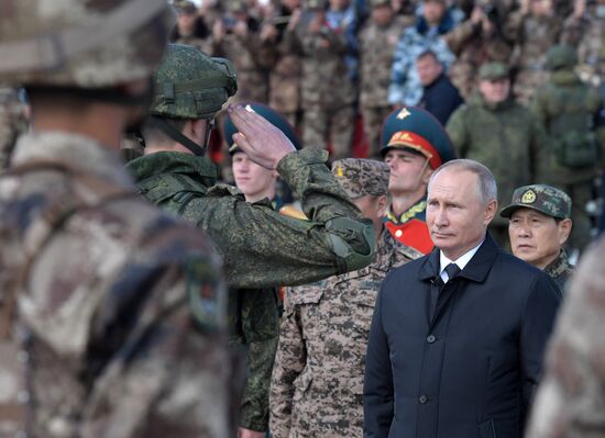 Рабочая поездка президента РФ В. Путина в Забайкальский край