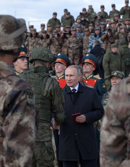 Рабочая поездка президента РФ В. Путина в Забайкальский край