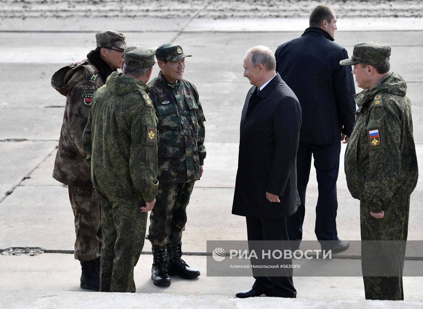 Рабочая поездка президента РФ В. Путина в Забайкальский край