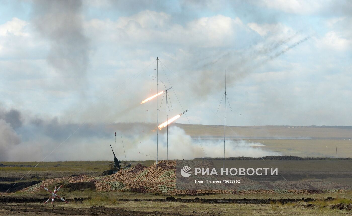 Военные учения "Восток-2018"