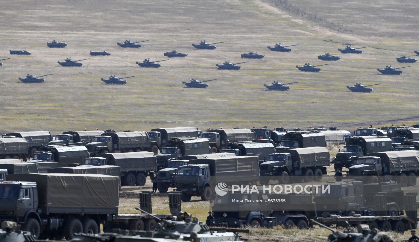 Военные учения "Восток-2018"