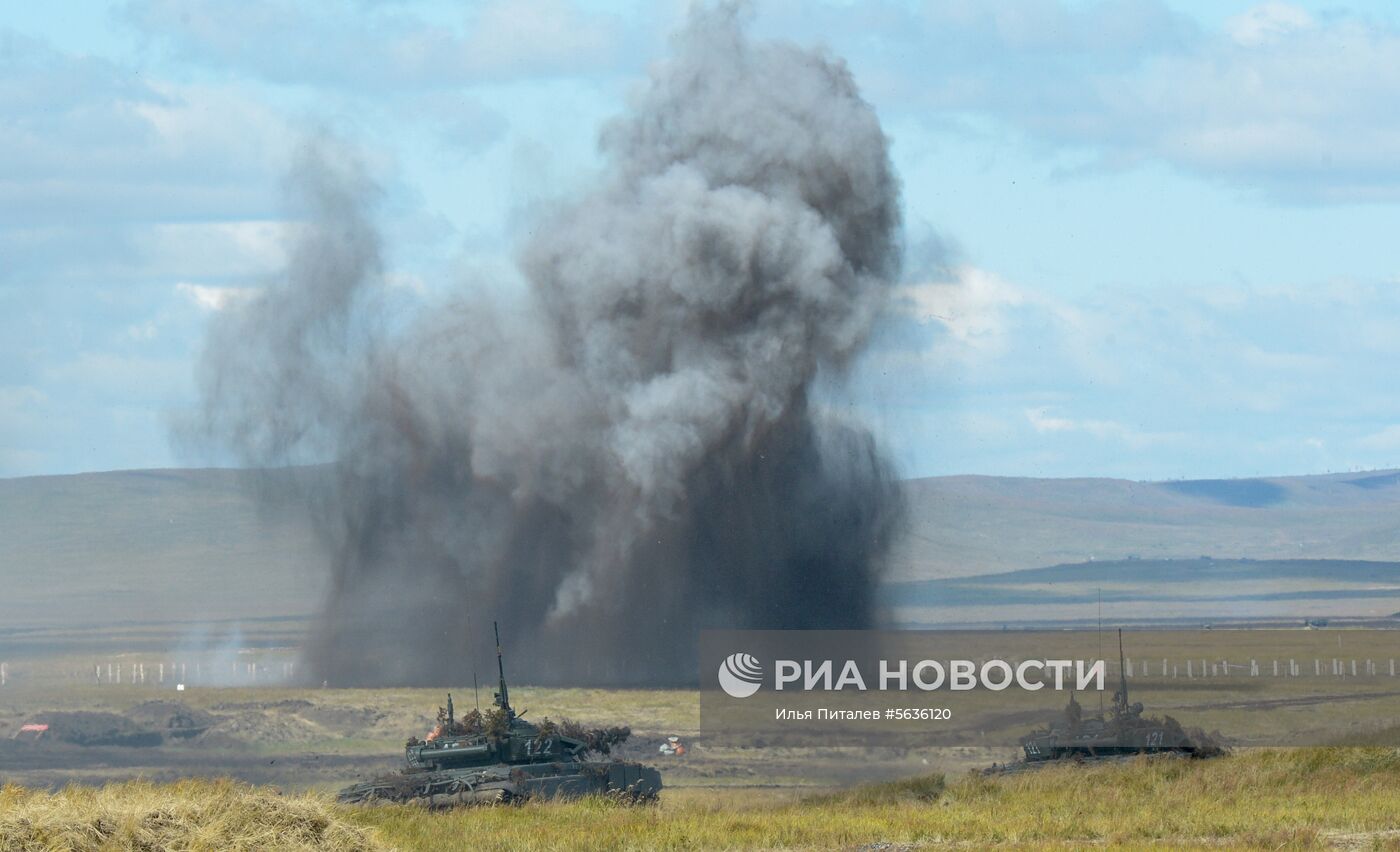 Военные учения "Восток-2018"