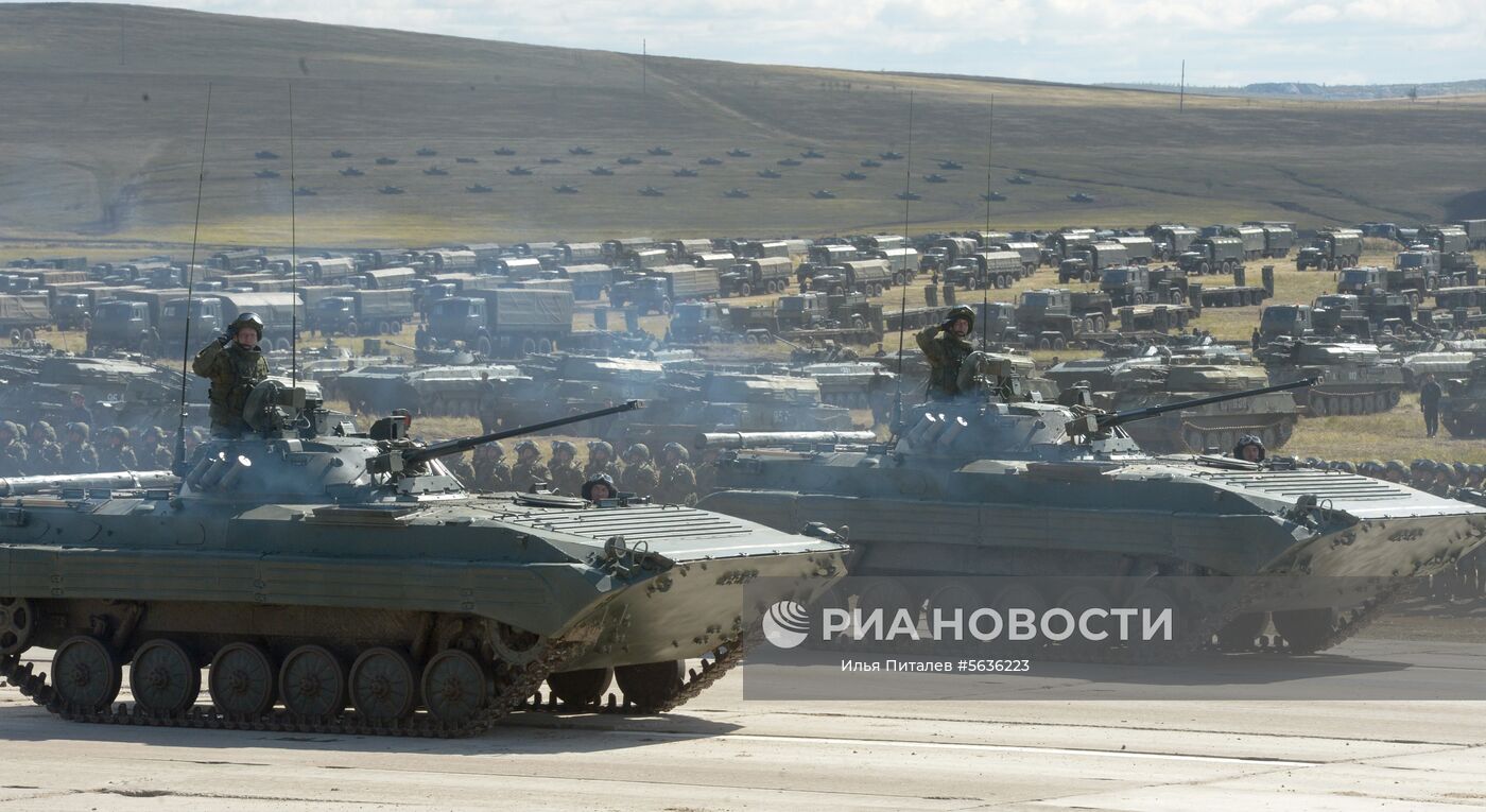 Военные учения "Восток-2018"