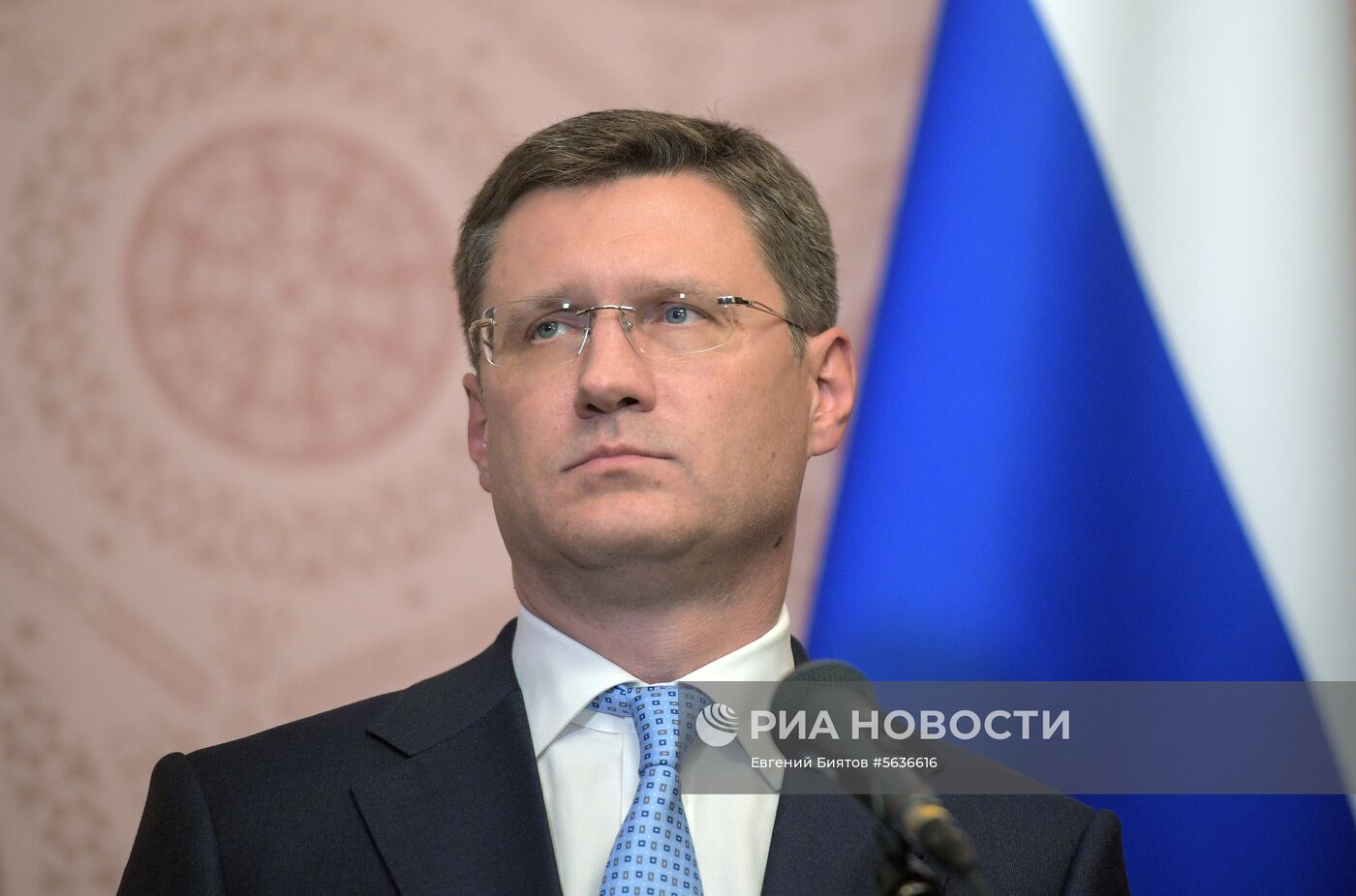Встреча министров энергетики РФ и США А. Новака и Р. Перри