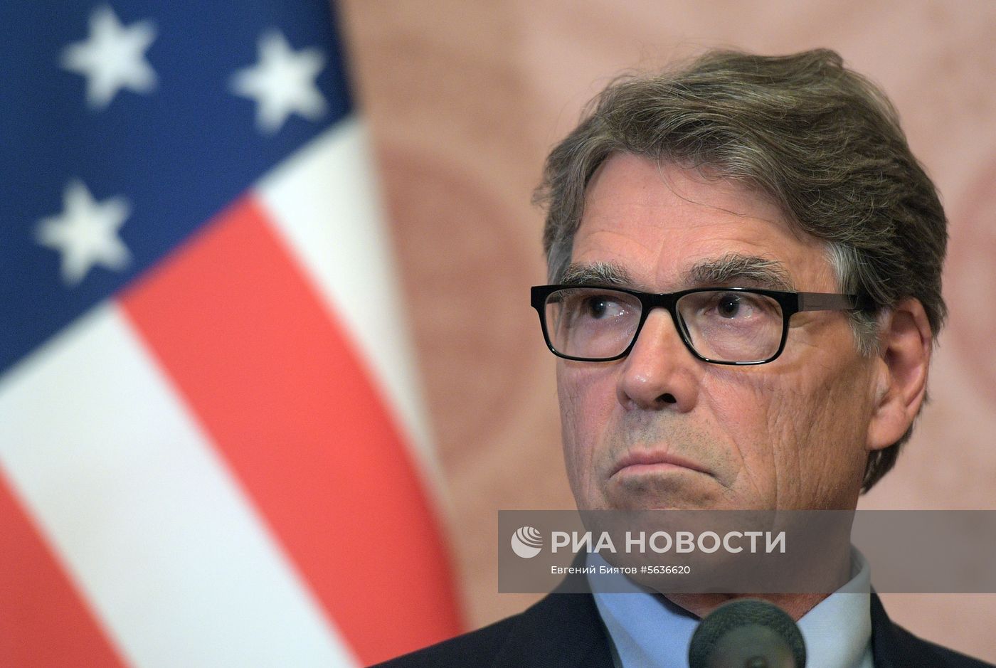 Встреча министров энергетики РФ и США  А. Новака и Р. Перри