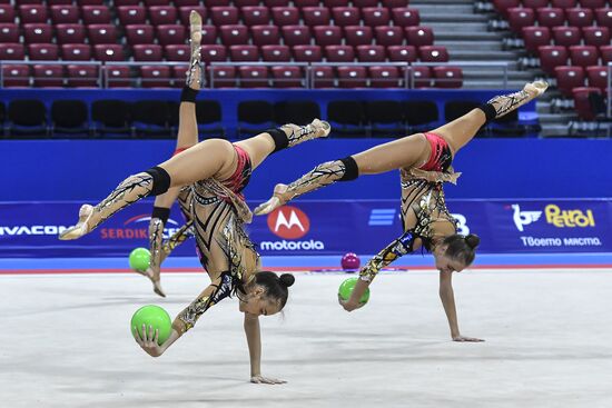 Художественная гимнастика. Чемпионат мира. Пятый день