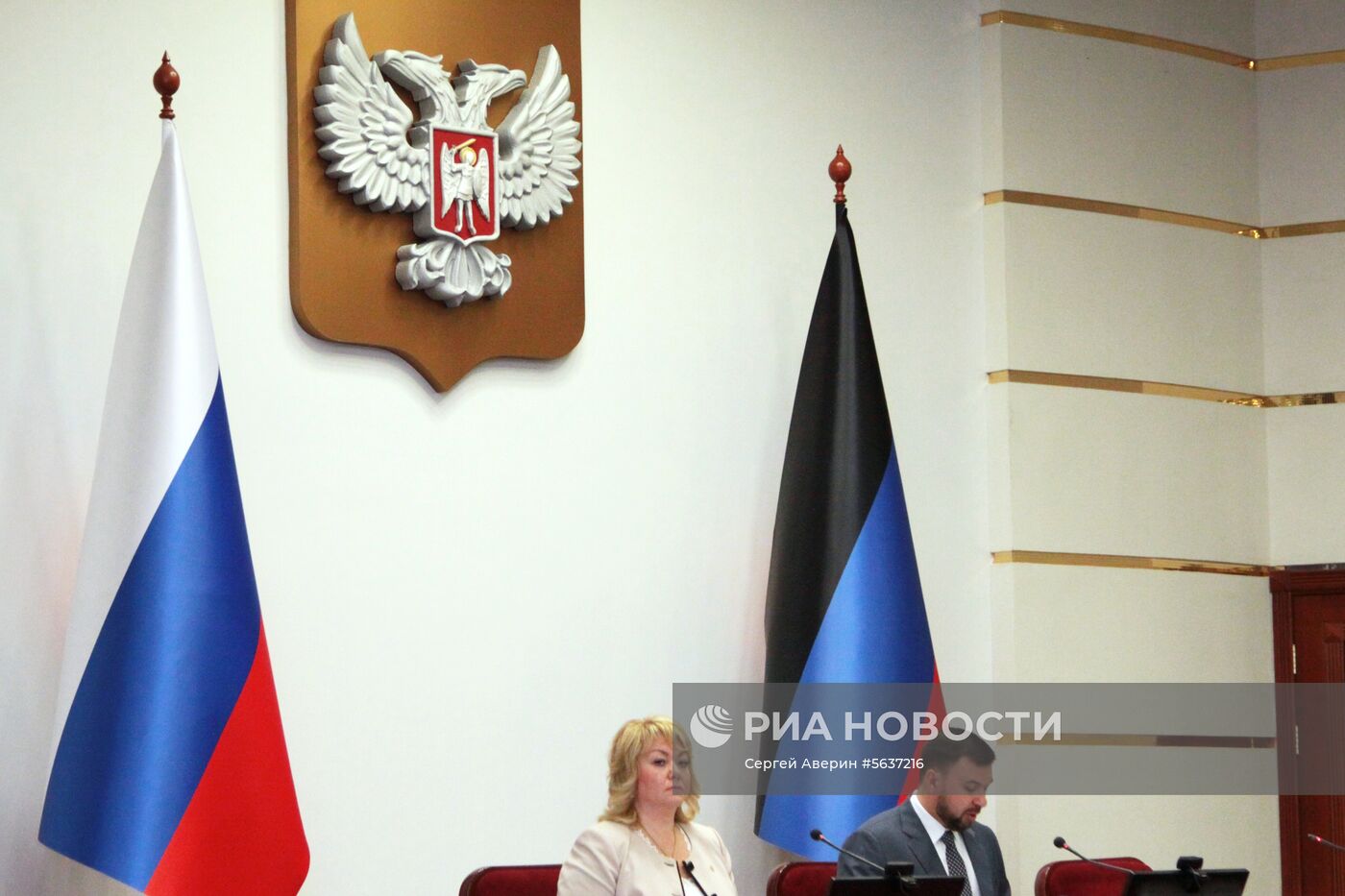 Пленарное заседание осенней сессии Народного Совета ДНР
