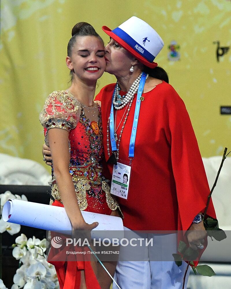 Художественная гимнастика. Чемпионат мира. Пятый день