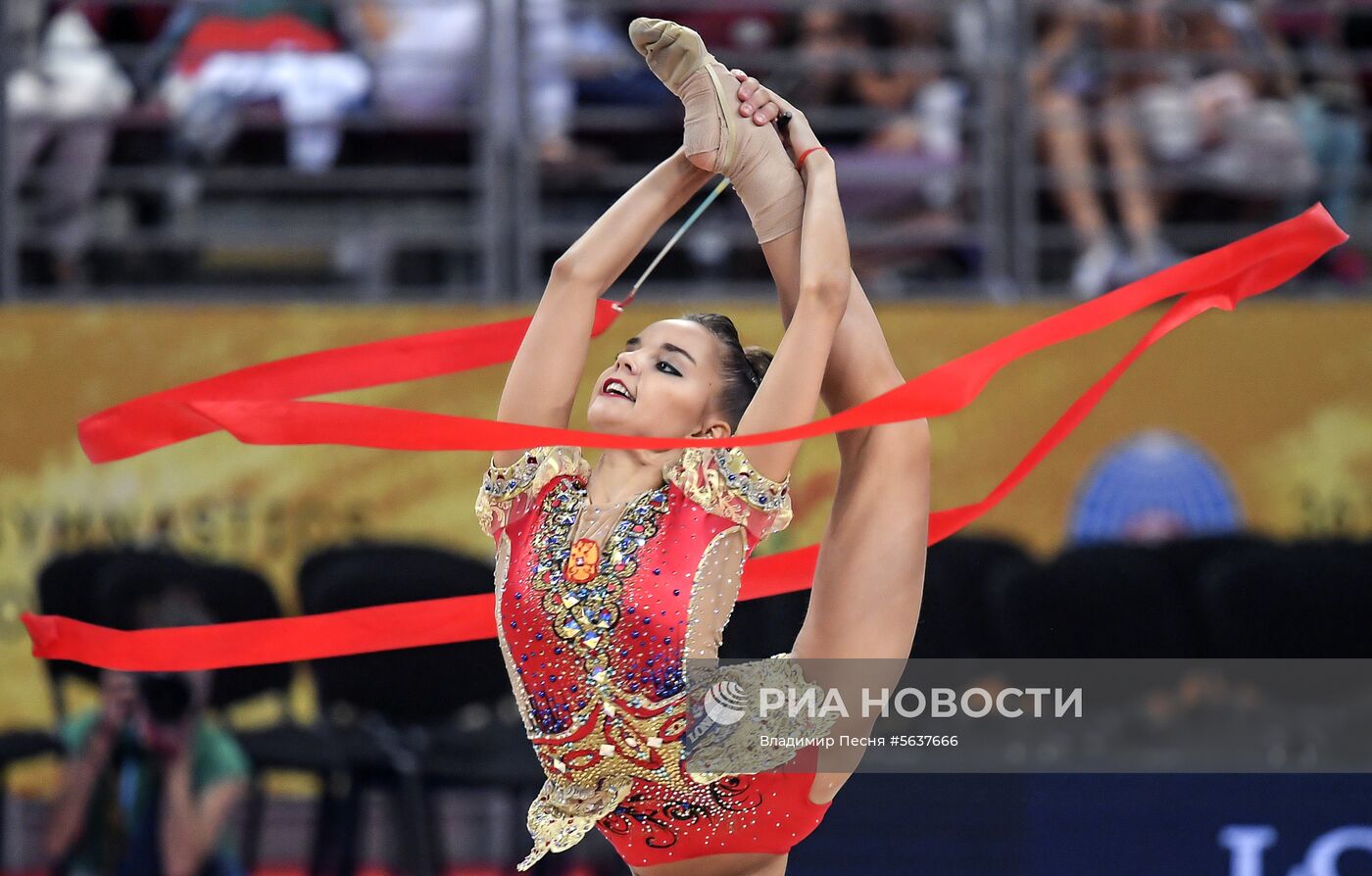 Художественная гимнастика. Чемпионат мира. Пятый день